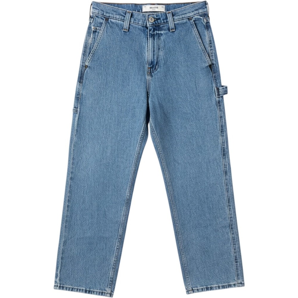 Hollister Baggy Carpenter Jeans Mens 28x30 Blue Denim Utility Pants 28x26.5